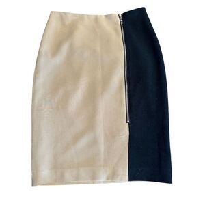 Ann Taylor Women's Colorblocked Feminine Skirt Size 2‎